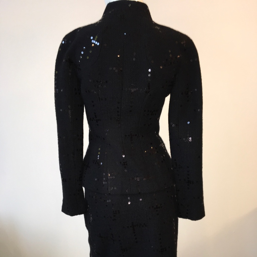 SOLD Chanel Sequin Suit French size 38 - Picture 5 of 16